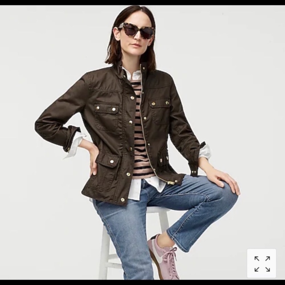 J. Crew Relaxed Boyfriend Field Utility Jacket